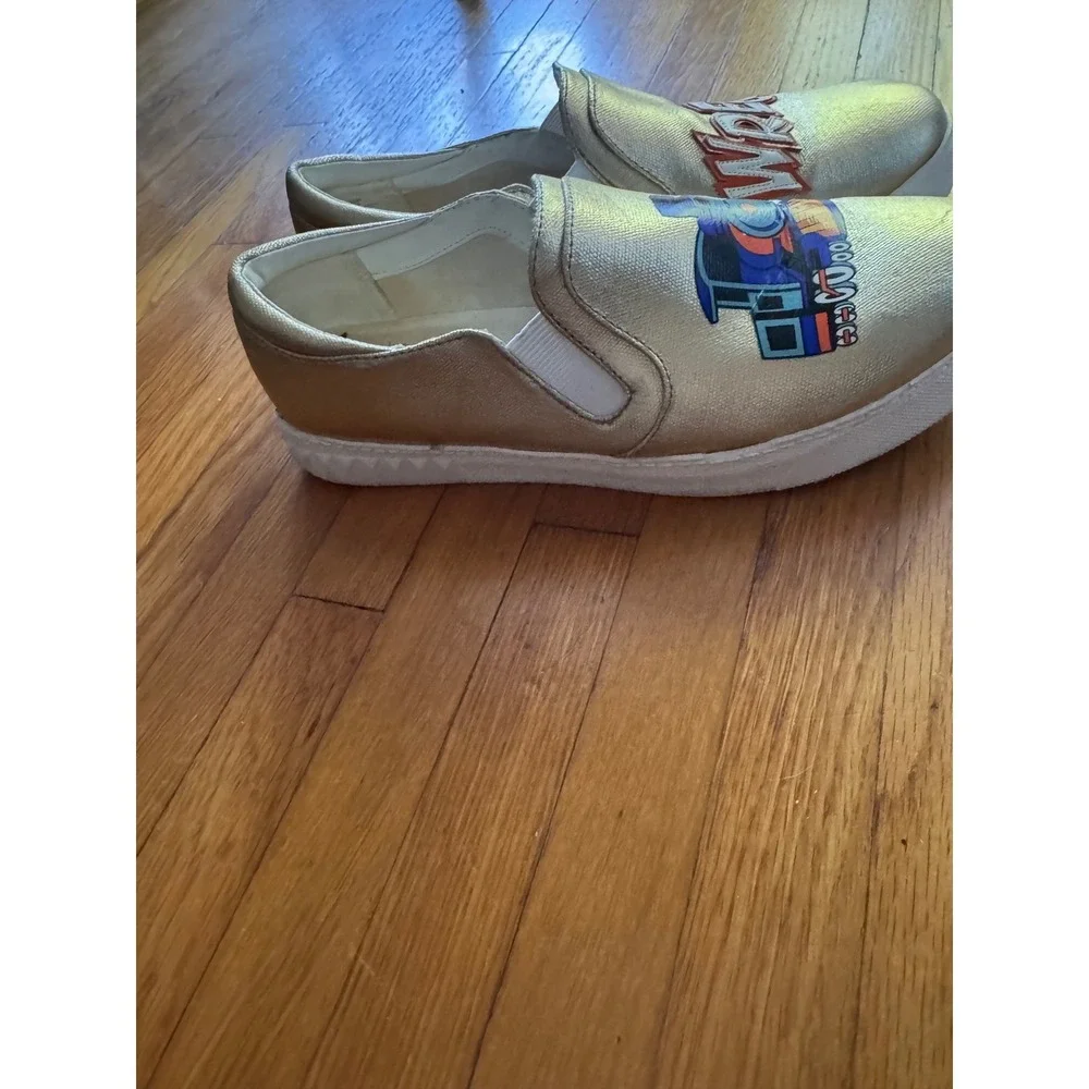 Circus by Sam Edelman Train Wreck Gold Metalic Womens‎ 8m Slip On